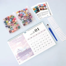 Carica l'immagine nel visualizzatore di Gallery, Calendario da Dipingere con i Numeri 2026 - Monumenti Famosi