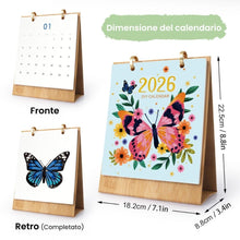 Carica l'immagine nel visualizzatore di Gallery, Calendario da Dipingere con i Numeri 2026 - Farfalle Colorate