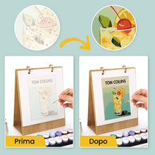 Carica l'immagine nel visualizzatore di Gallery, Calendario da Dipingere con i Numeri 2026 - Cocktail Classici