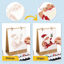 Carica l'immagine nel visualizzatore di Gallery, Calendario da Dipingere con i Numeri 2026 - Momenti del Natale
