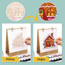 Carica l'immagine nel visualizzatore di Gallery, Calendario da Dipingere con i Numeri 2026 - Stile Natalizio 2