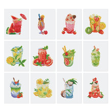 Carica l'immagine nel visualizzatore di Gallery, Mini Set Diamond Painting - Mocktails