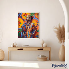 Carica l&#39;immagine nel visualizzatore di Gallery, Dipingere con i numeri - Donna Africana Tradizionale