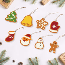 Carica l'immagine nel visualizzatore di Gallery, Decorazioni Natalizie da Dipingere con i Numeri - Kit Calza della Befana e Babbo Natale Figured'Art