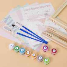 Carica l'immagine nel visualizzatore di Gallery, Dipingere con i numeri – Set di 6 tele | Poster di cocktail chic