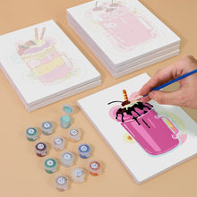 Carica l'immagine nel visualizzatore di Gallery, Dipingere con i numeri – Set di 6 tele | Frappè