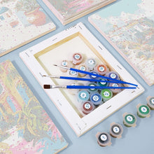 Carica l'immagine nel visualizzatore di Gallery, Dipingere con i numeri – Set di 6 tele | Scorci mediterranei