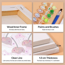 Carica l'immagine nel visualizzatore di Gallery, Dipingere con i numeri – Set di 6 tele | Frappè colorati