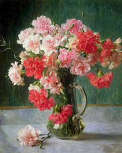 Carica l&#39;immagine nel visualizzatore di Gallery, Dipingere con i numeri - Bouquet di garofani