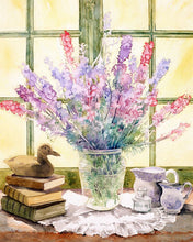 Carica l'immagine nel visualizzatore di Gallery, Dipingere con i numeri Bouquet di lupini Figured'Art intermedia nuovi arrivi fiori