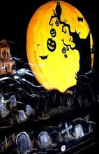 Carica l'immagine nel visualizzatore di Gallery, Dipingere con i numeri - Cimitero E Zucca
