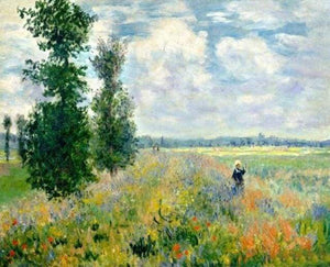 Dipingere con i numeri - Monet Campo Di Papaveri