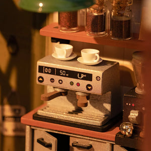 Casa in miniatura 3D - Coffee Shop