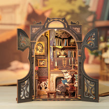 Carica l&#39;immagine nel visualizzatore di Gallery, Book Nook - Lo Studio del Conte Gatto