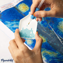 Carica l'immagine nel visualizzatore di Gallery, Diamond Painting - Donna Vintage e Fiori di Sakura