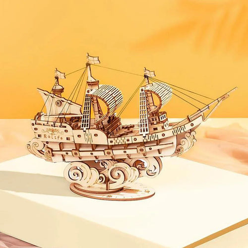 Puzzle 3D - Nave a vela