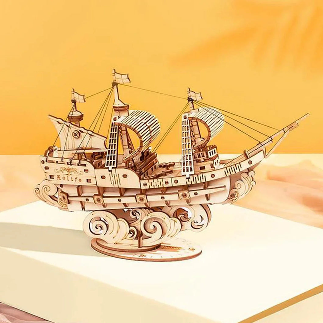 Puzzle 3D - Nave a vela
