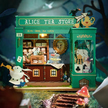 Carica l&#39;immagine nel visualizzatore di Gallery, Casa in miniatura 3D - Il Negozio di Tè di Alice