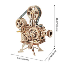 Carica l'immagine nel visualizzatore di Gallery, Puzzle 3D - Proiettore vintage
