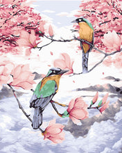 Carica l'immagine nel visualizzatore di Gallery, Dipingere con i numeri - Sui rami di magnolia fra le nuvole