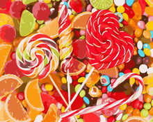 Carica l'immagine nel visualizzatore di Gallery, Dipingere con i numeri - Caramelle alla frutta