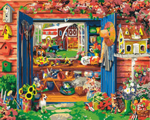 Carica l'immagine nel visualizzatore di Gallery, Dipingere con i numeri - Il capanno del giardiniere