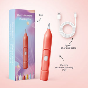 Penna Diamond Painting Elettrica senza Cera
