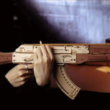 Carica l&#39;immagine nel visualizzatore di Gallery, Puzzle 3D - Fucile d&#39;assalto AK-47