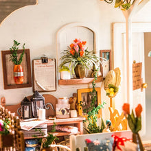 Carica l&#39;immagine nel visualizzatore di Gallery, Casa in miniatura 3D - L&#39;ingresso fiorito della Signora Miller