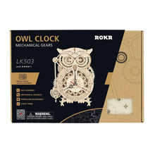 Carica l&#39;immagine nel visualizzatore di Gallery, Puzzle 3D - Gufo Orologio