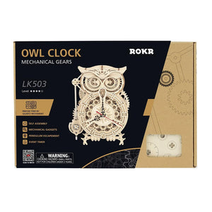 Puzzle 3D - Gufo Orologio
