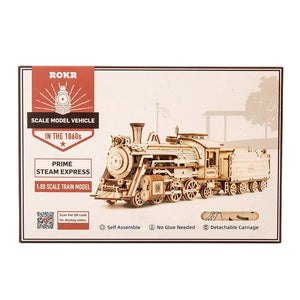 Puzzle 3D - Treno a Vapore