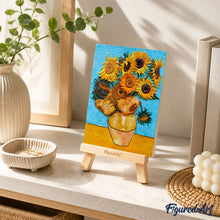 Carica l'immagine nel visualizzatore di Gallery, Kit Pittura in rilievo - Girasoli, Van Gogh
