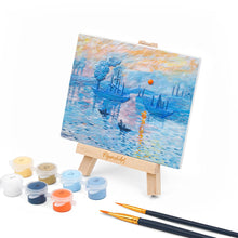 Carica l'immagine nel visualizzatore di Gallery, Kit Pittura in rilievo - Impressione, levar del sole, Monet