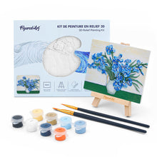 Carica l'immagine nel visualizzatore di Gallery, Kit Pittura in rilievo - Iris, Van Gogh Figured'Art
