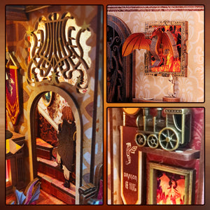 Book Nook - La Magia del Caminetto