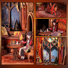 Carica l&#39;immagine nel visualizzatore di Gallery, Book Nook - La Magia del Caminetto