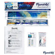Carica l&#39;immagine nel visualizzatore di Gallery, Diamond Painting - Farfalla Morpho Blu