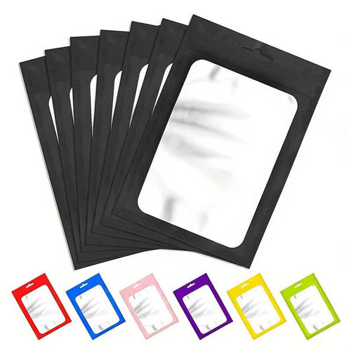 Diamond Painting 5D 50 Sacchetti Ziplock e 1 Anello per Libri in 8 Colori