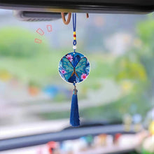 Carica l&#39;immagine nel visualizzatore di Gallery, Ciondolo per Auto Diamond Painting Farfalla