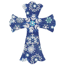 Carica l'immagine nel visualizzatore di Gallery, Ciondolo Decorativo Diamond Painting Croce Stella