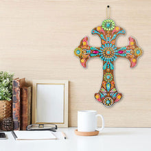 Carica l&#39;immagine nel visualizzatore di Gallery, Ciondolo Decorativo Diamond Painting con Croce