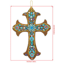 Carica l&#39;immagine nel visualizzatore di Gallery, Ciondolo Decorativo Diamond Painting Croce
