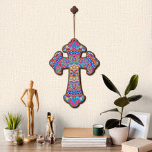 Carica l&#39;immagine nel visualizzatore di Gallery, Ciondolo Decorativo Diamond Painting Croce Mandala