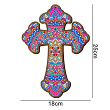 Carica l&#39;immagine nel visualizzatore di Gallery, Ciondolo Decorativo Diamond Painting Croce Mandala