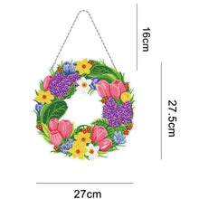 Carica l'immagine nel visualizzatore di Gallery, Ghirlanda Diamond Painting Fronte Retro Tulipani