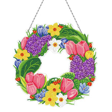 Carica l'immagine nel visualizzatore di Gallery, Corona Diamond Painting Fronte Retro Tulipani