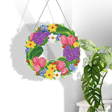 Carica l'immagine nel visualizzatore di Gallery, Ghirlanda Diamond Painting Fronte Retro Tulipani