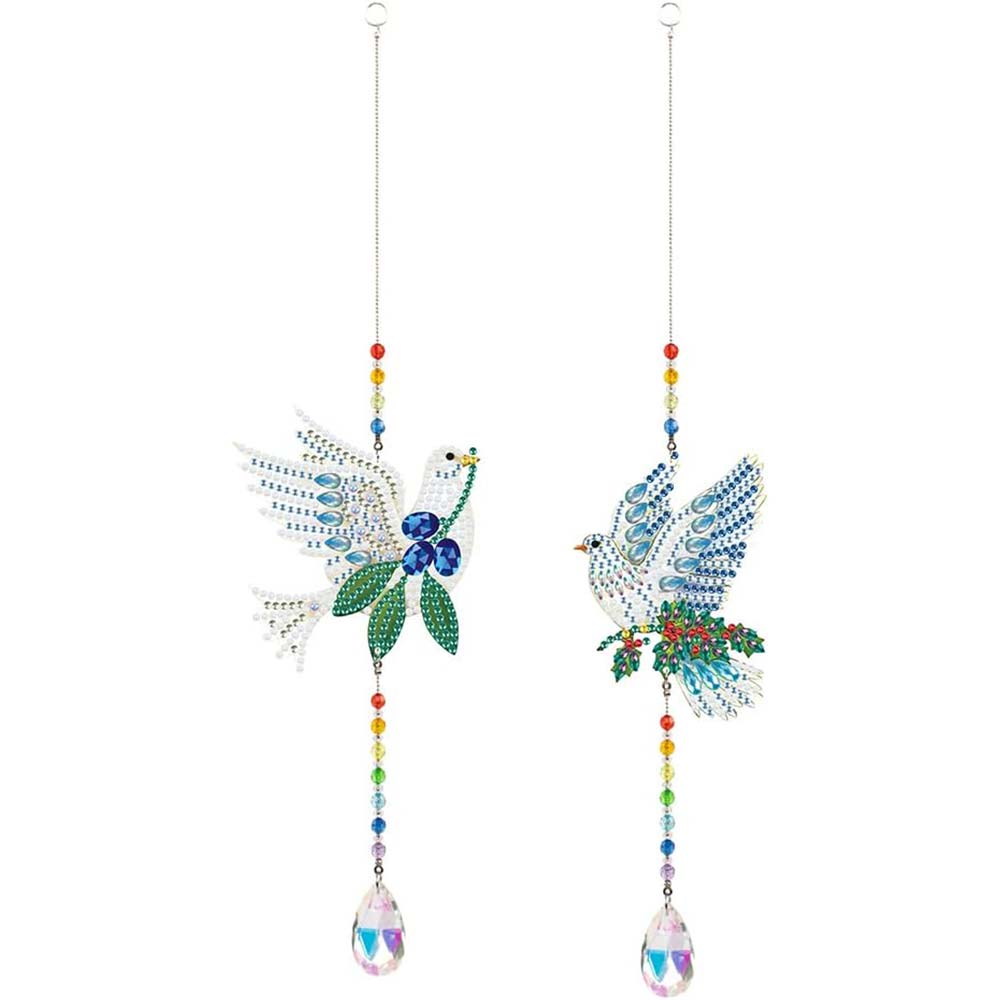 Carillon in Cristallo Diamond Painting 5D Colombi 2 Pezzi