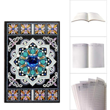 Carica l'immagine nel visualizzatore di Gallery, Quaderno Diamond Painting Diamante Blu